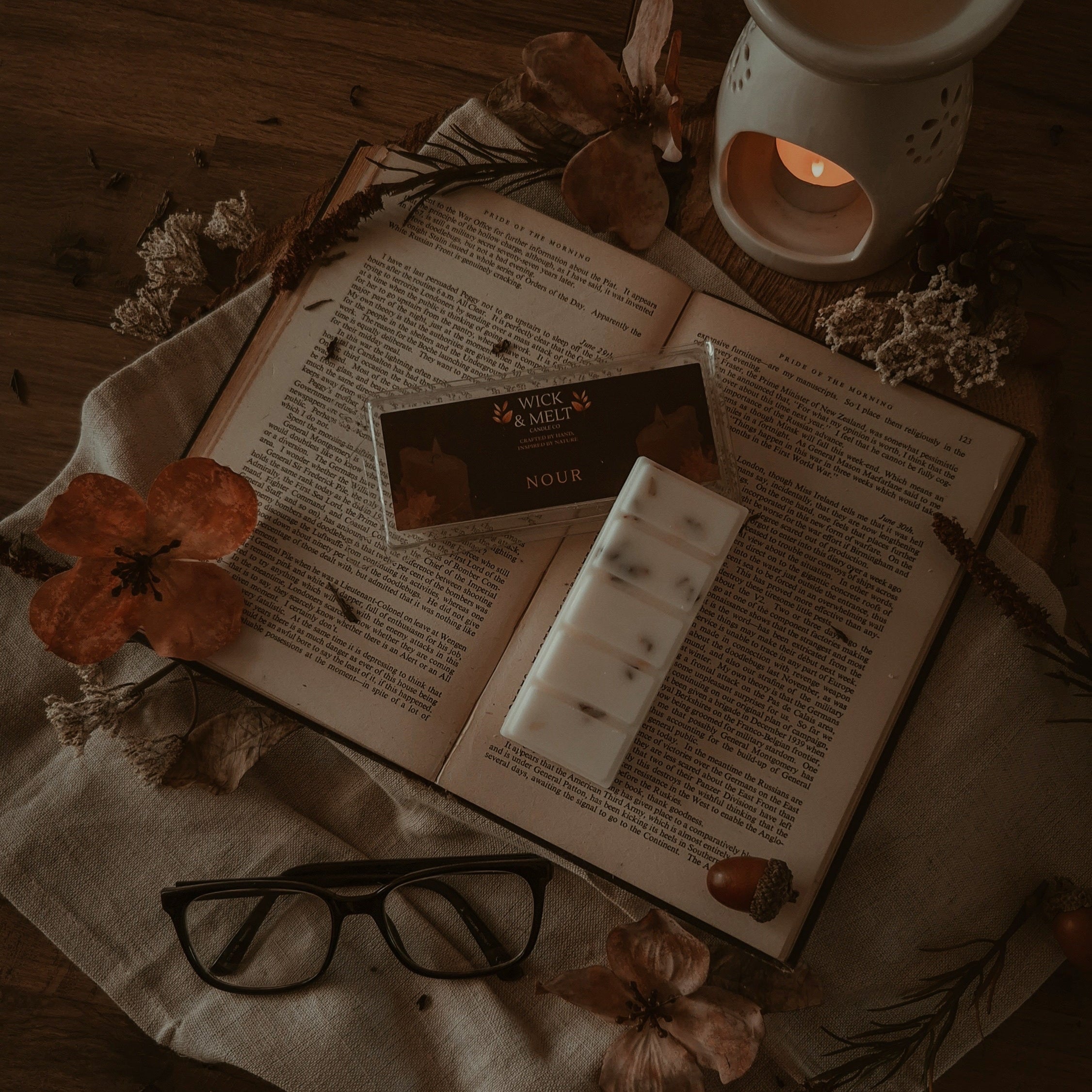 Crackling Log Fire Wax Melts