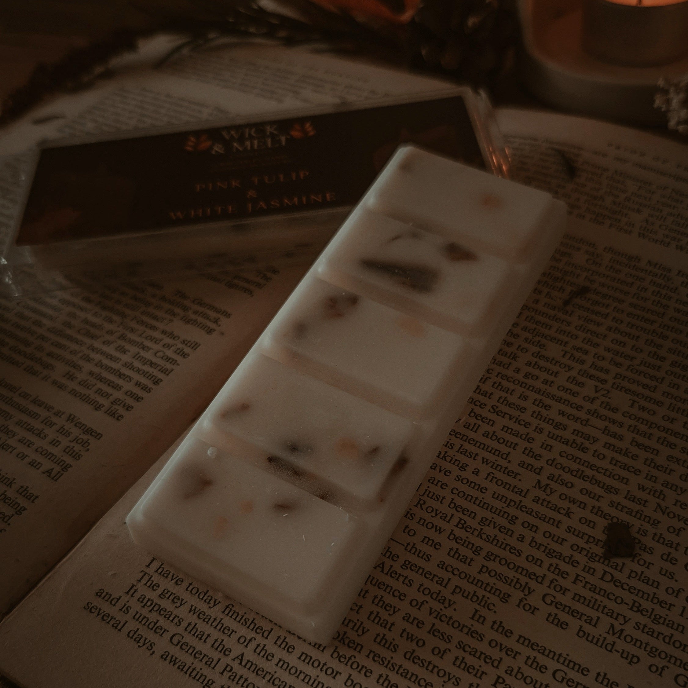 Pink Tulip & White Jasmine Wax Melts