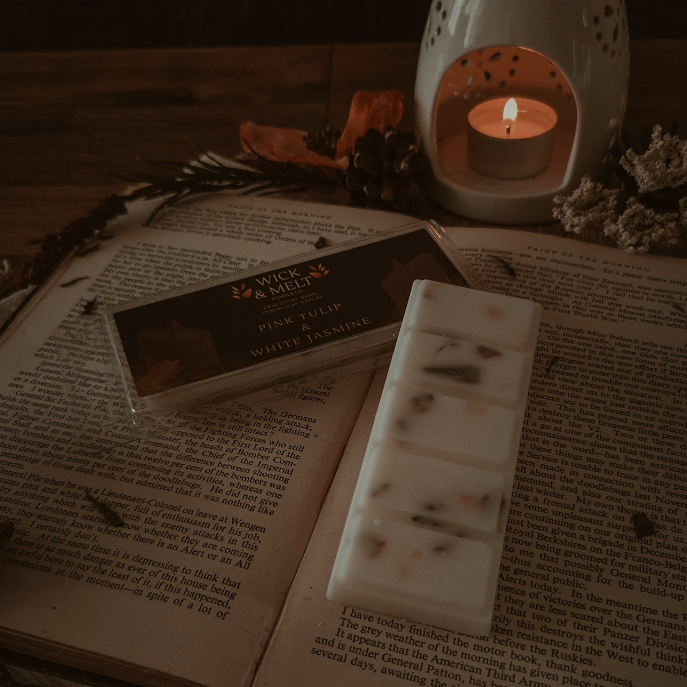 Pink Tulip & White Jasmine Wax Melts