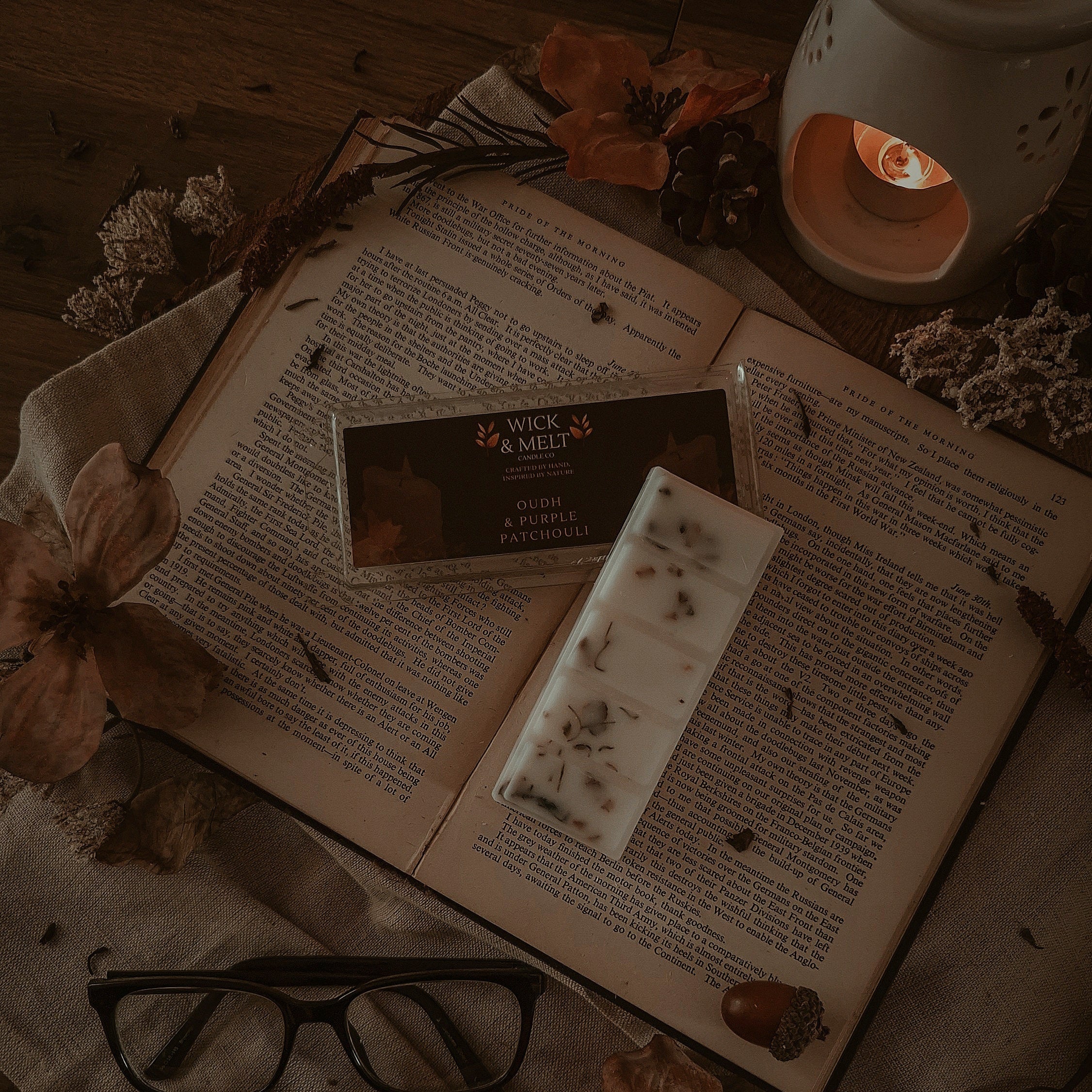 Oudh And Purple Patchouli Wax Melts