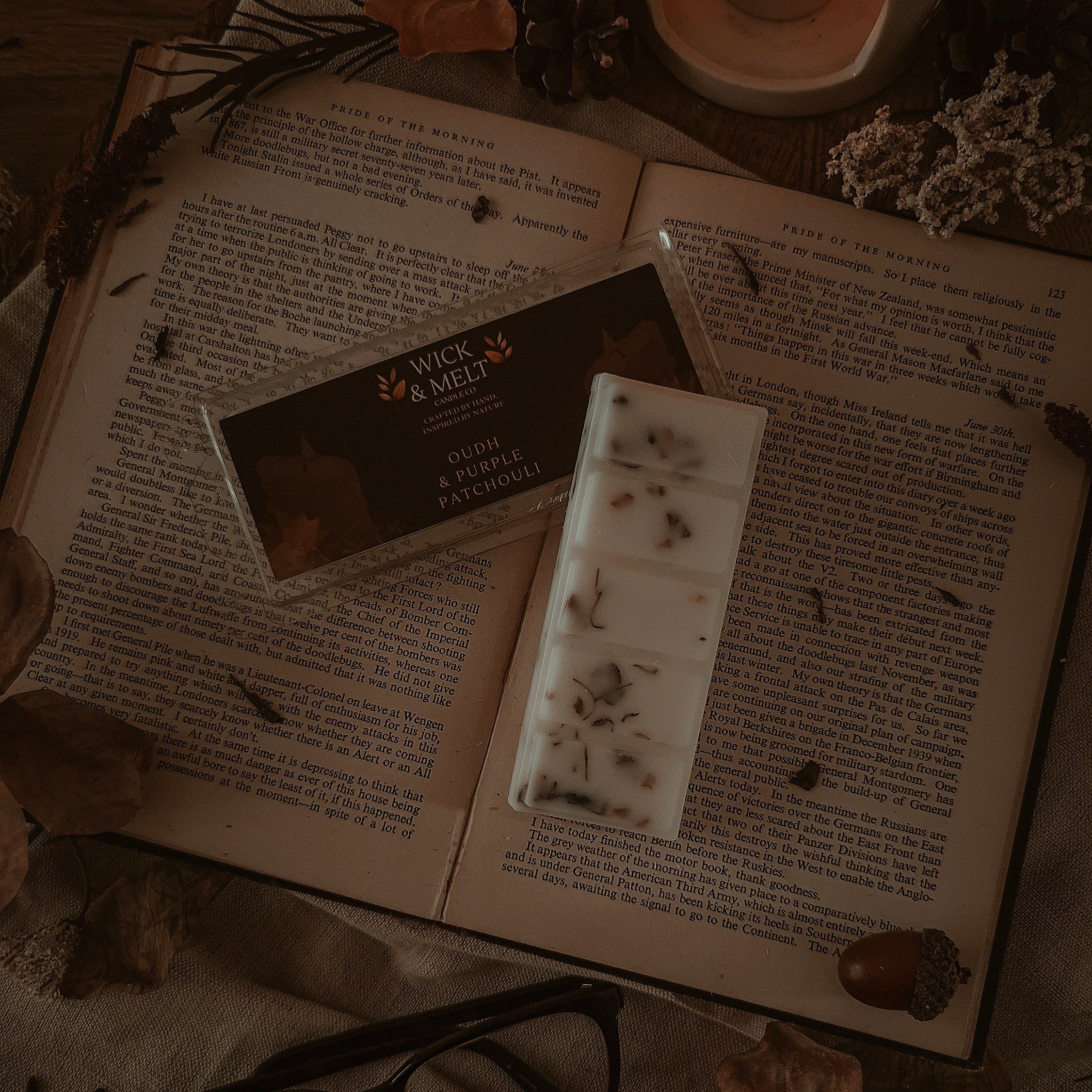 Oudh And Purple Patchouli Wax Melts