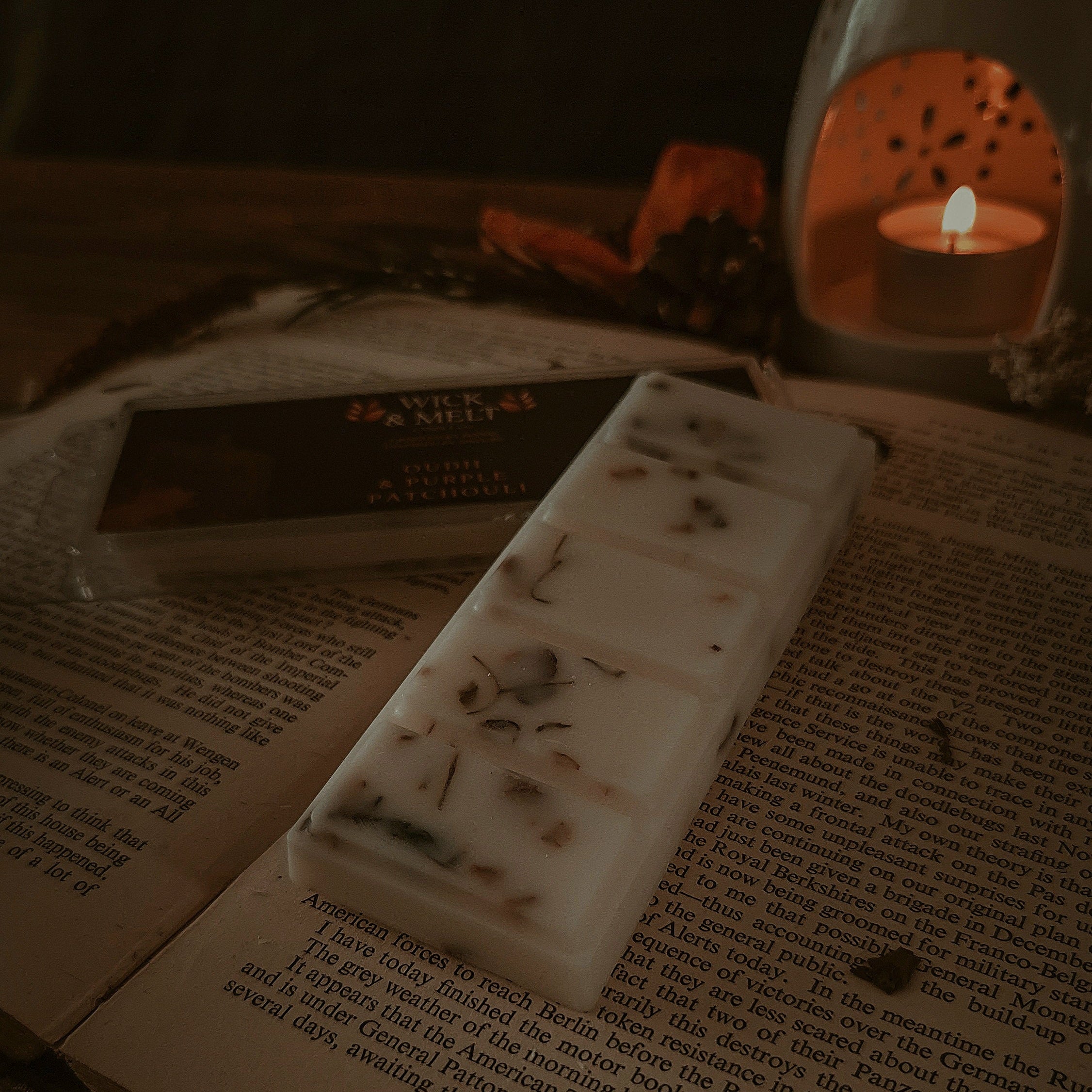 Oudh And Purple Patchouli Wax Melts