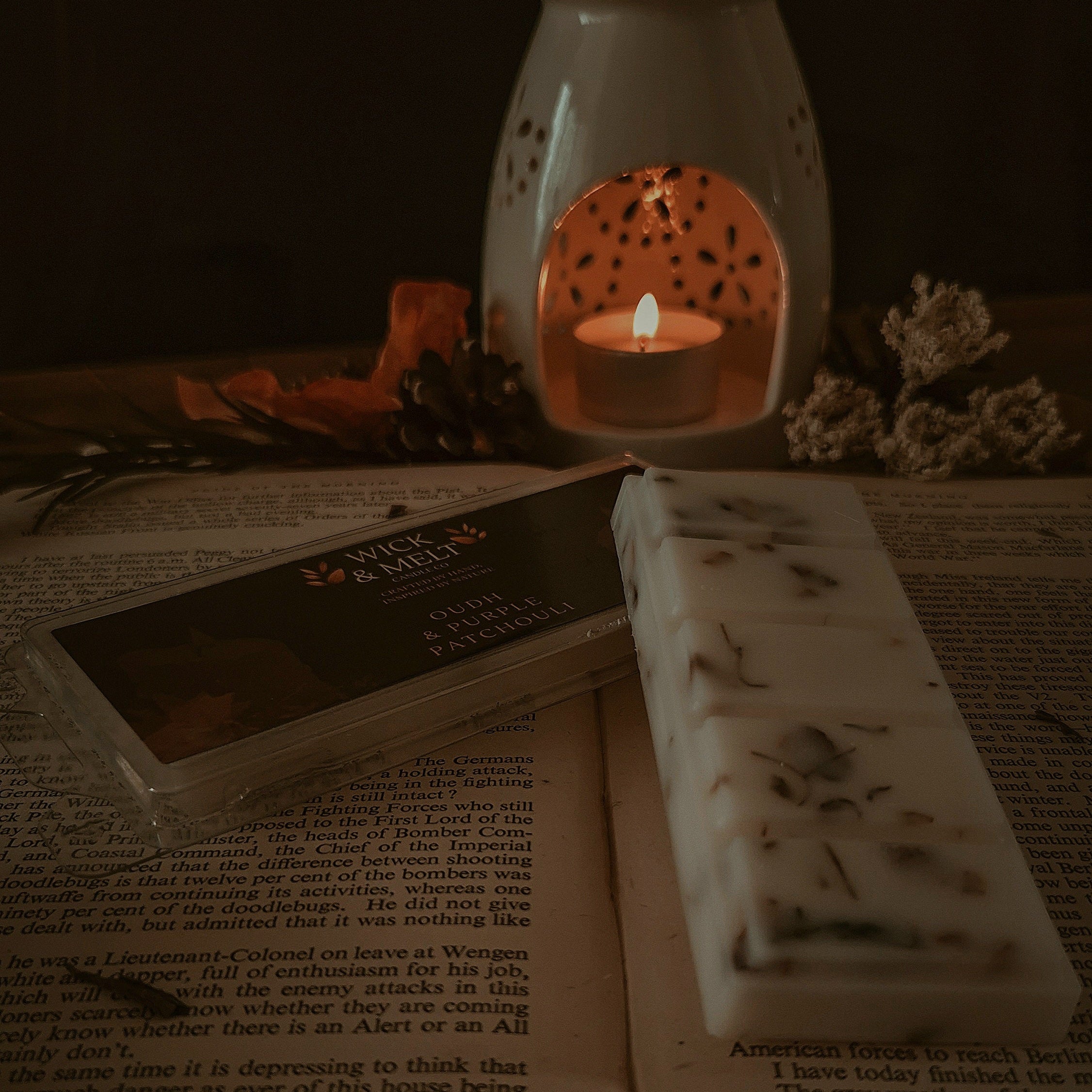 Oudh And Purple Patchouli Wax Melts