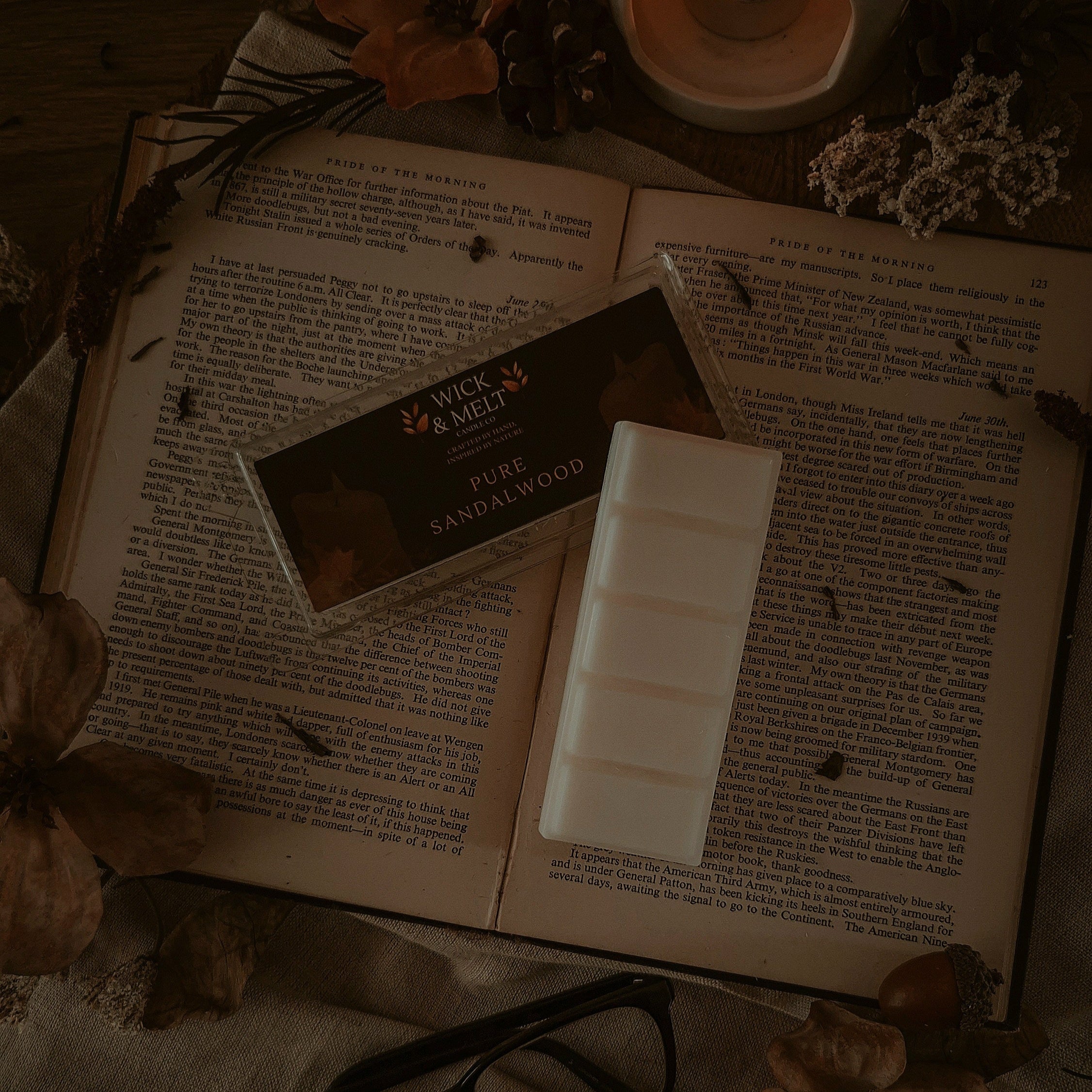 Pure Sandalwood Wax Melts