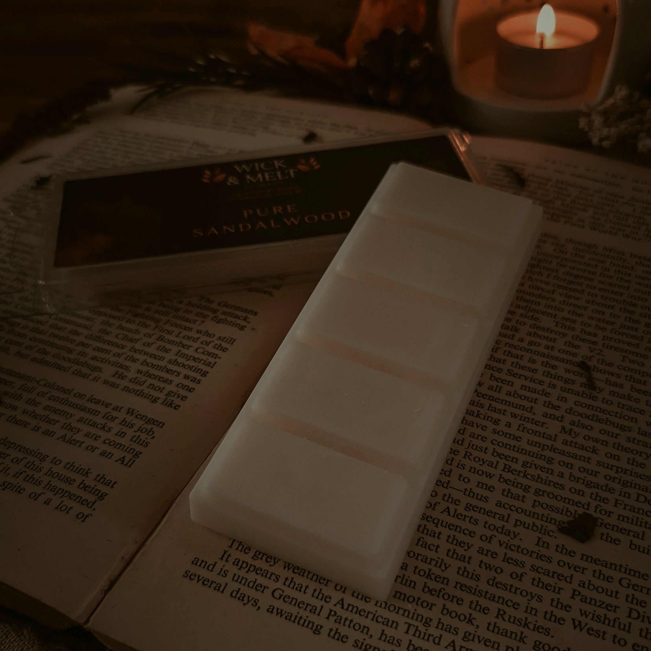 Pure Sandalwood Wax Melts