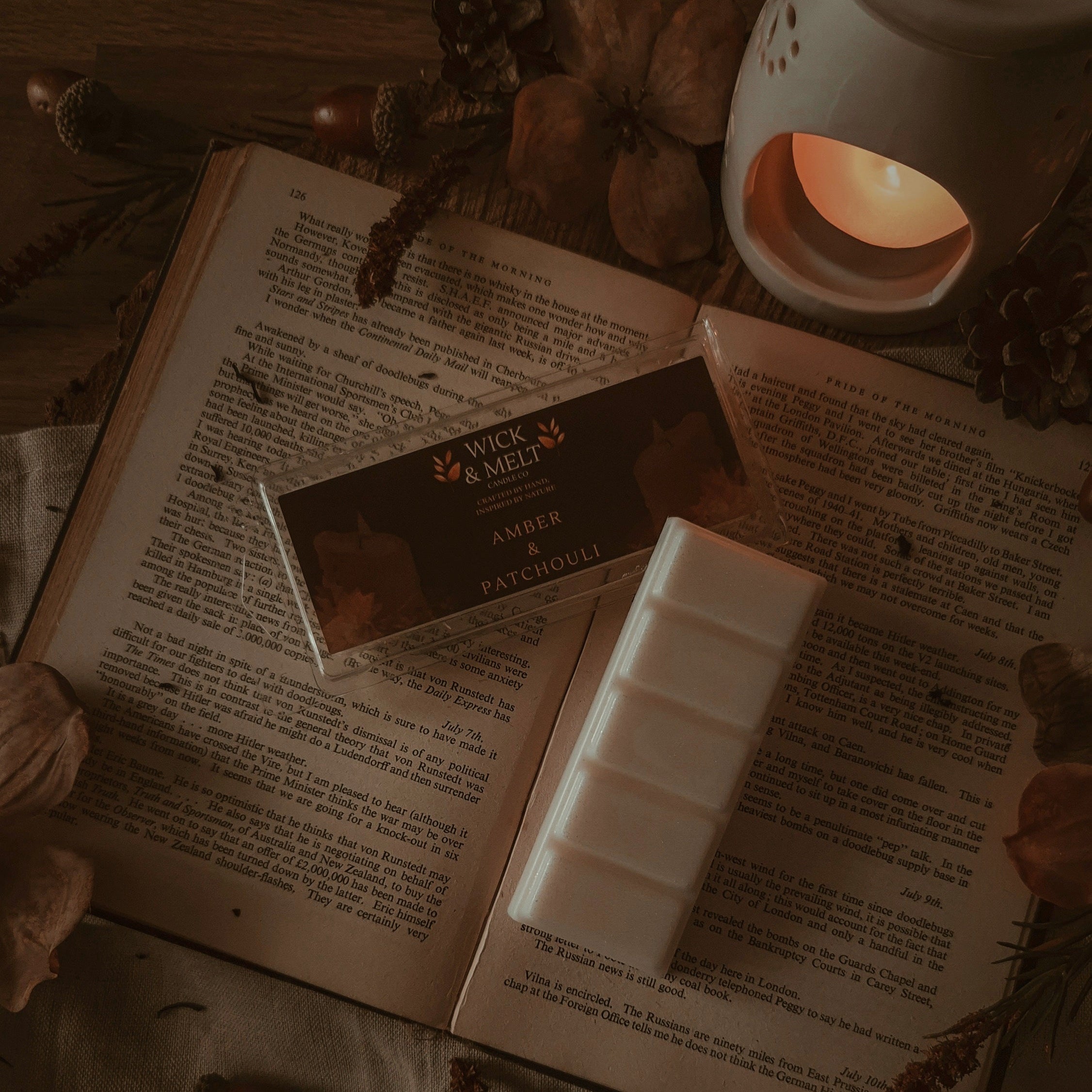 Amber & Patchouli Wax Melts