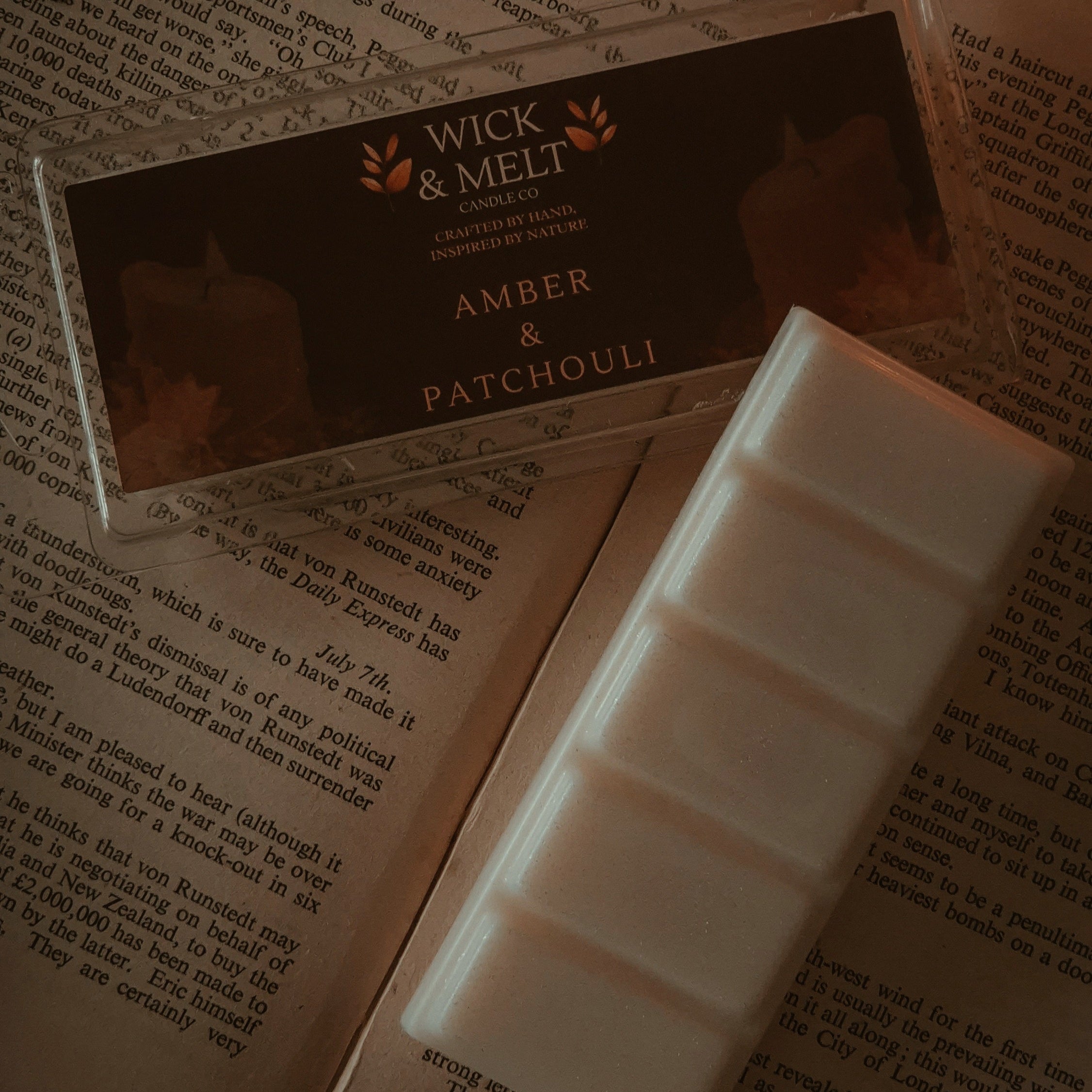 Amber & Patchouli Wax Melts