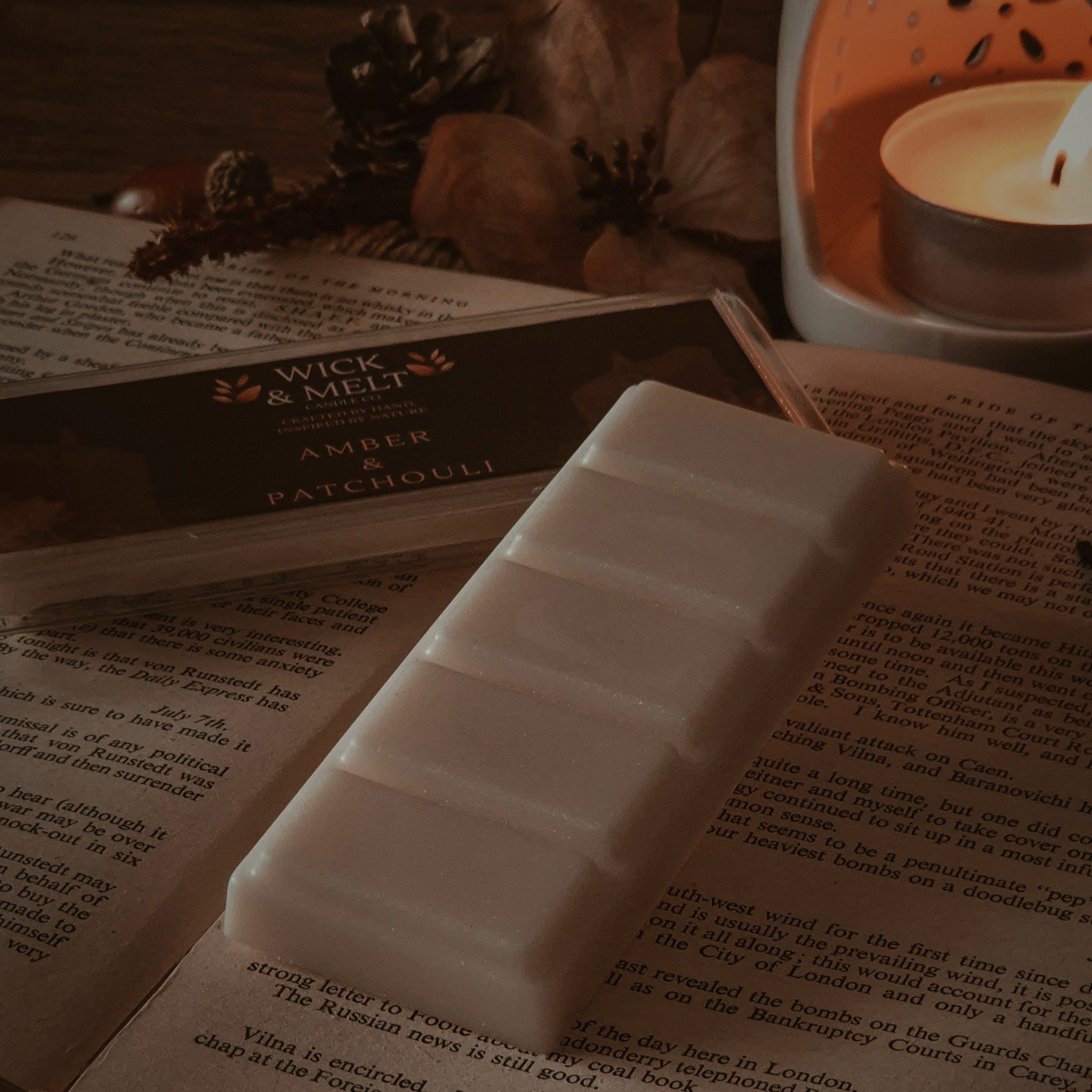 Amber & Patchouli Wax Melts