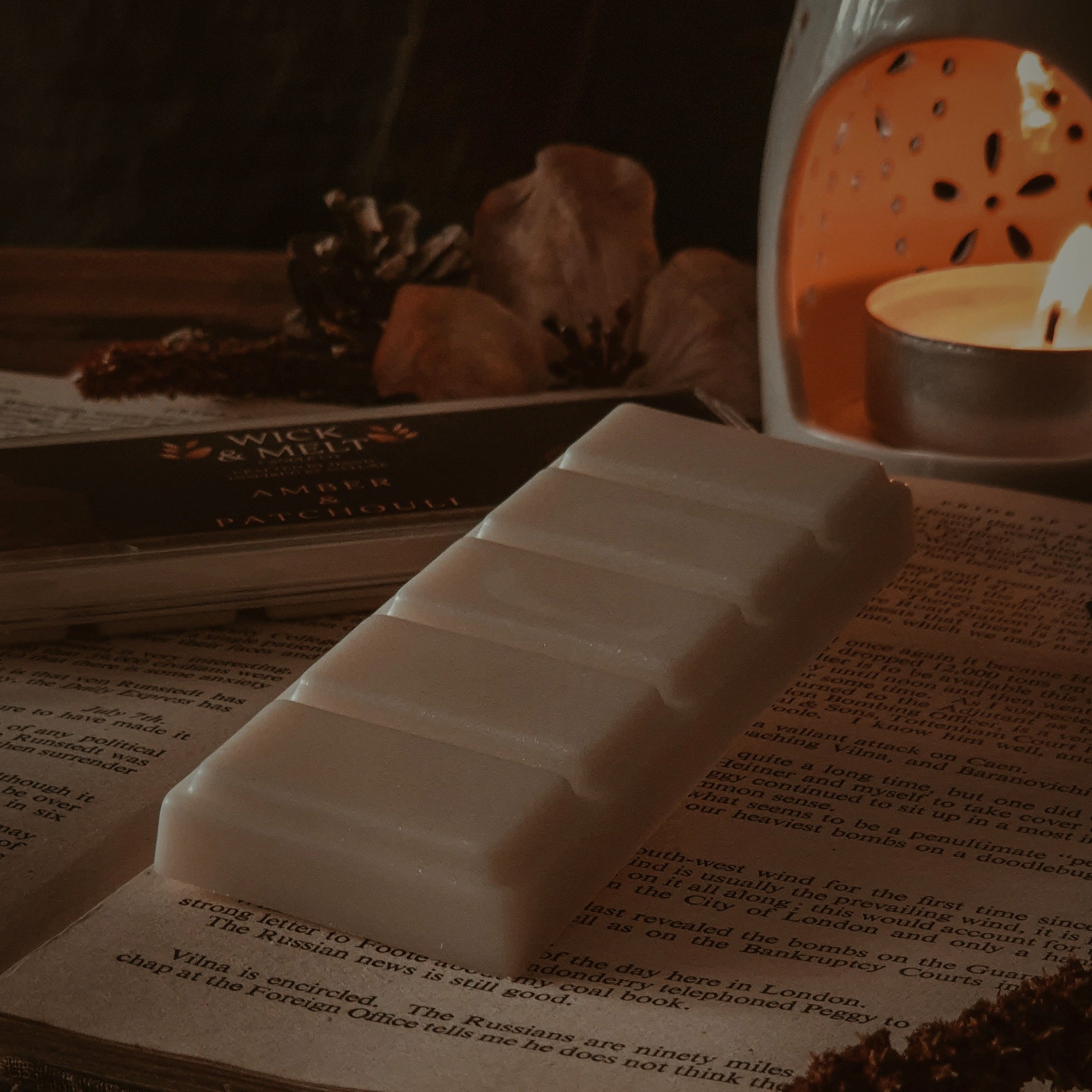 Amber & Patchouli Wax Melts