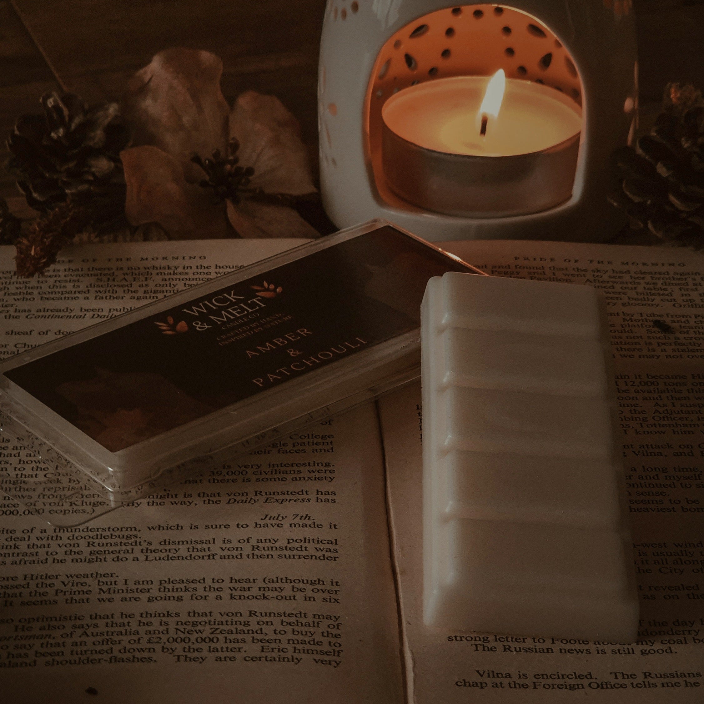 Amber & Patchouli Wax Melts