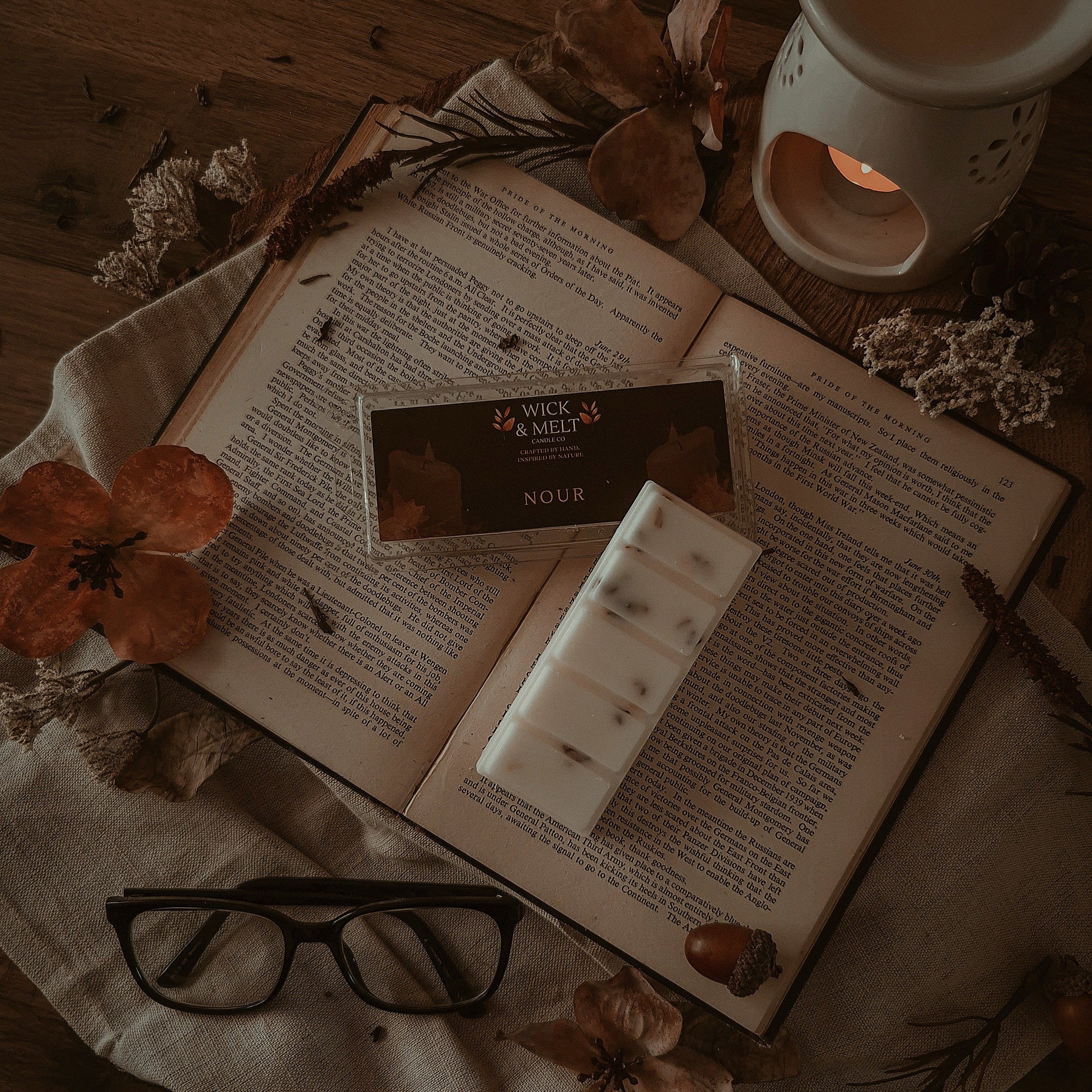 Crackling Log Fire Wax Melts