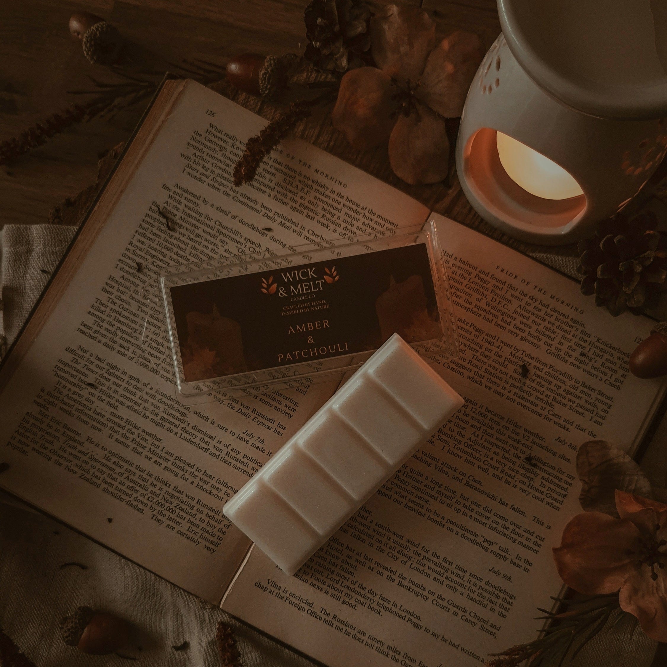 Amber & Patchouli Wax Melts